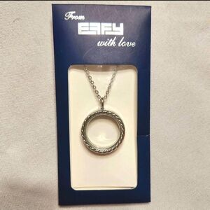 Effy Silver Pendant Necklace Floating Locket
